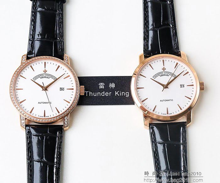 江詩丹頓 Vacheron Constantin LS精品 2018新款 進口9015機芯 小牛皮原裝蝴蝶扣 超強防水 高檔男士腕表  wssb3632